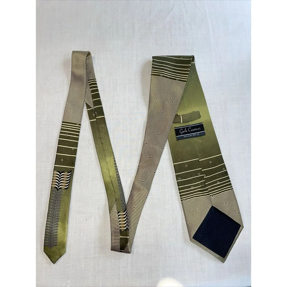 Galo Cossinni Dress Tie Mens Size 60